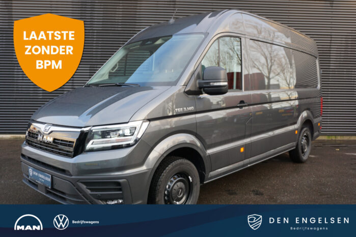 MAN TGE 3.140 | L3H3 | BPM vrij | ACC | App-Connect | Camera | Stoelverwarming | Trekhaak | FACELIFT