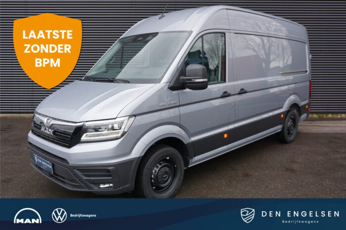 MAN TGE 3.140 | FACELIFT | L3H3 | AUT | 2x Schuifdeur | ACC | Camera | Smartlink | Stuur- en Stoelverwarming | Trekhaak