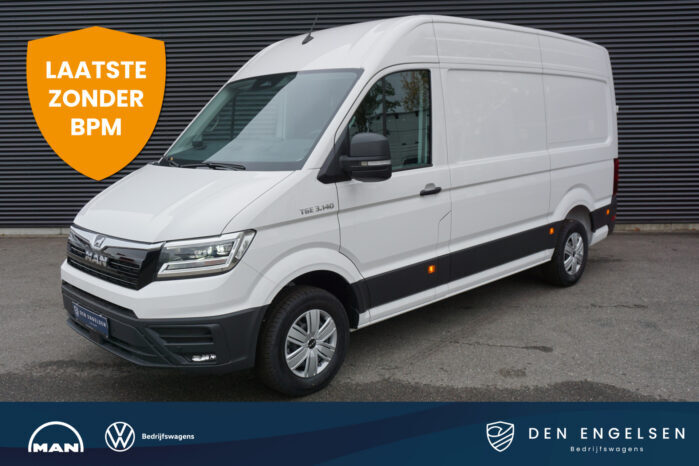 MAN TGE 3.140 | L3H3 | FACELIFT | LED | Camera | Cruise Control | Trekhaak | 270 Graden Deuren