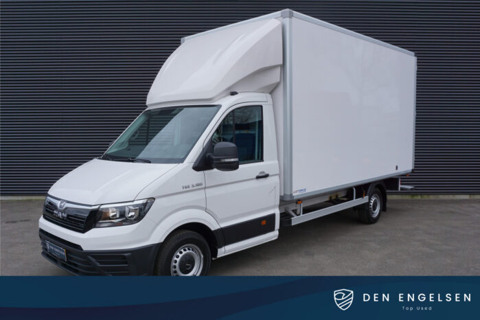 MAN TGE 3.180 | Bakwagen EL | Aut | App-Connect | Camera | Lat-om-lat | Meubelbak