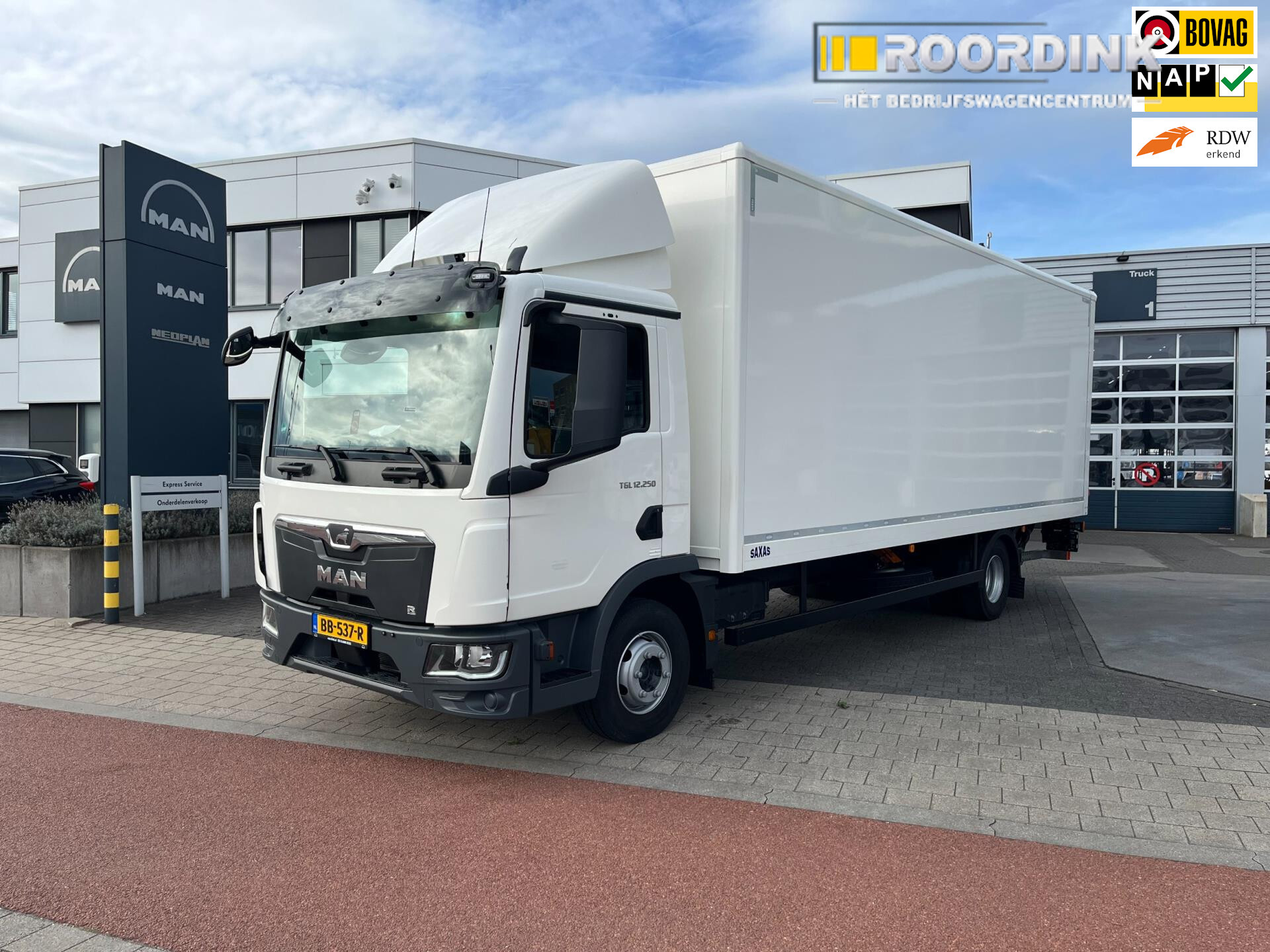 MAN TGL Bakwagen 6 cilinder weinig kilometers