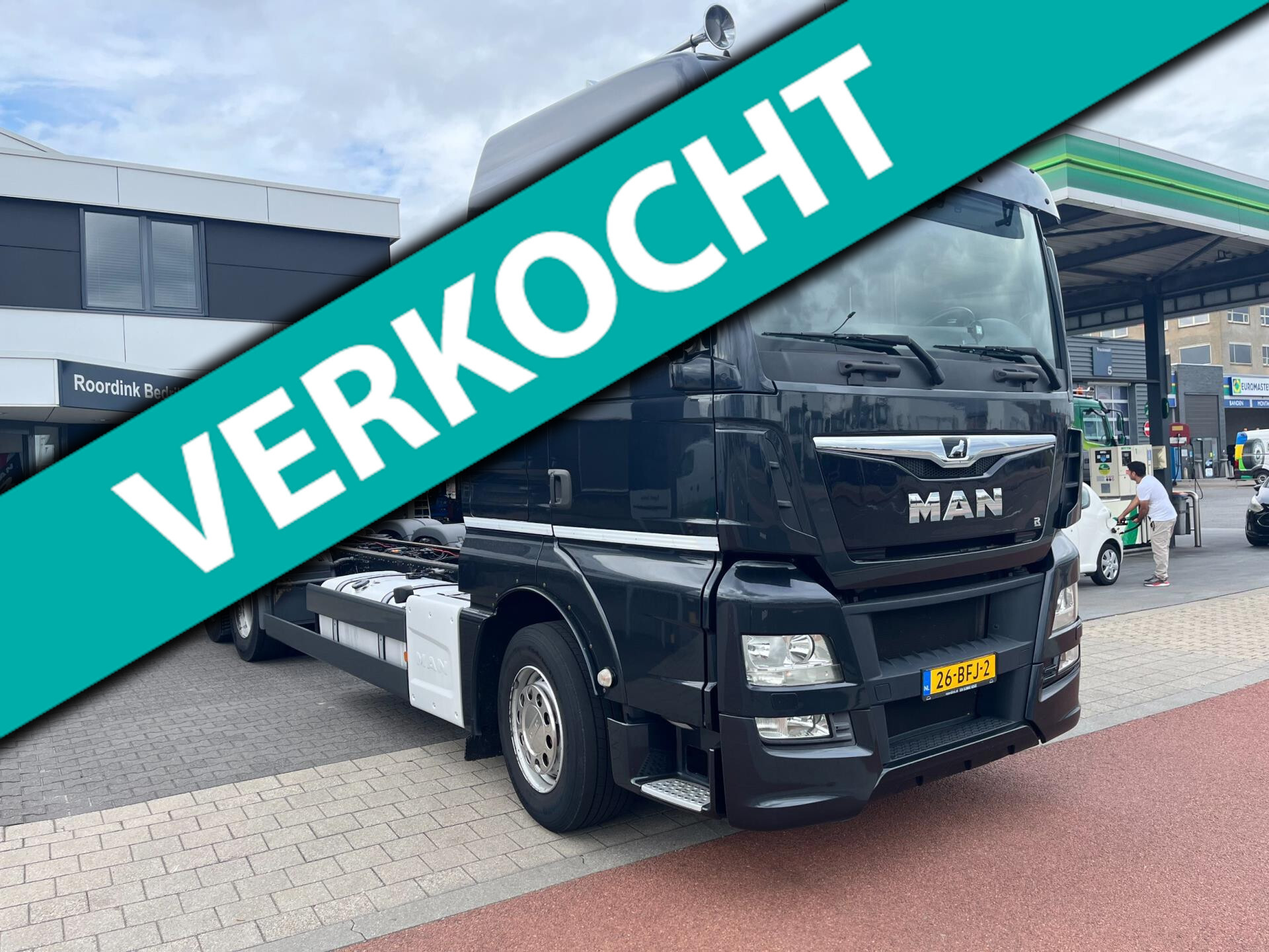 MAN TGX 26.446 6x2/4 chassis cabine stuuras