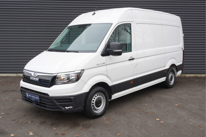 MAN TGE 140pk Automaat L3H3/L2H2 Apple Carplay Camera Parkeersensoren Cruise control Airco Multifunctioneel stuurwiel 3-Zits