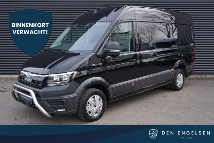 MAN TGE 140pk Facelift L3H3/L2H2 Navigatie Trekhaak Apple Carplay Camera Betimmering Cruise control 3-zits  Stoelverwarming Bullbar