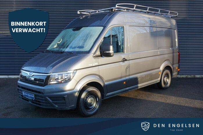 MAN TGE 3.180 177pk Automaat L3H3/L2H2  Navigatie Apple Carplay Trekhaak Cruise control Imperiaal + Trap  Camera