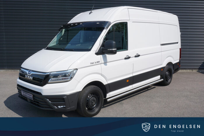 MAN TGE 3.180 180PK Automaat 2x Schuifdeur L3H3/L2H2 Trekhaak Navi Apple Carplay Cruise LED Carbolt + Bearlock