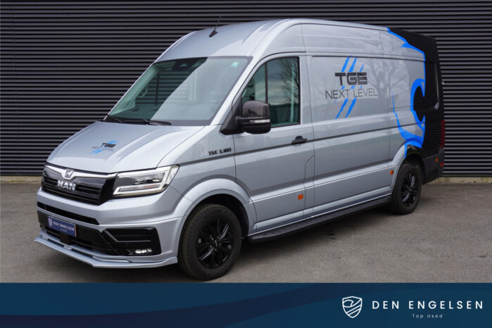 MAN TGE Next Level Edition 180pk L3H3/L2H2 LED Navi Apple Carplay Leder Camera Trekhaak ACC