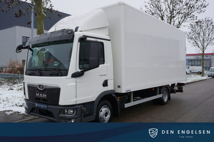 MAN TGL 8.220 4x2 BL CH Bakwagen Laadklep Navigatie Cruise control Vangmuil