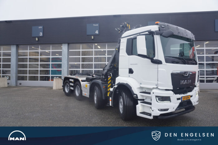 Man TGS 41.520 8x4 WS | Wide Spread | Epsilon Q200Z 95TR HPLS Triple-Z kraan | 30 tons VDL haakarm