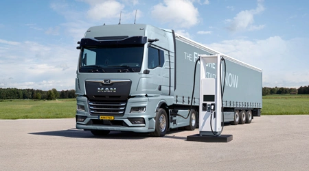 Eigen laadpaal voor vrachtwagens