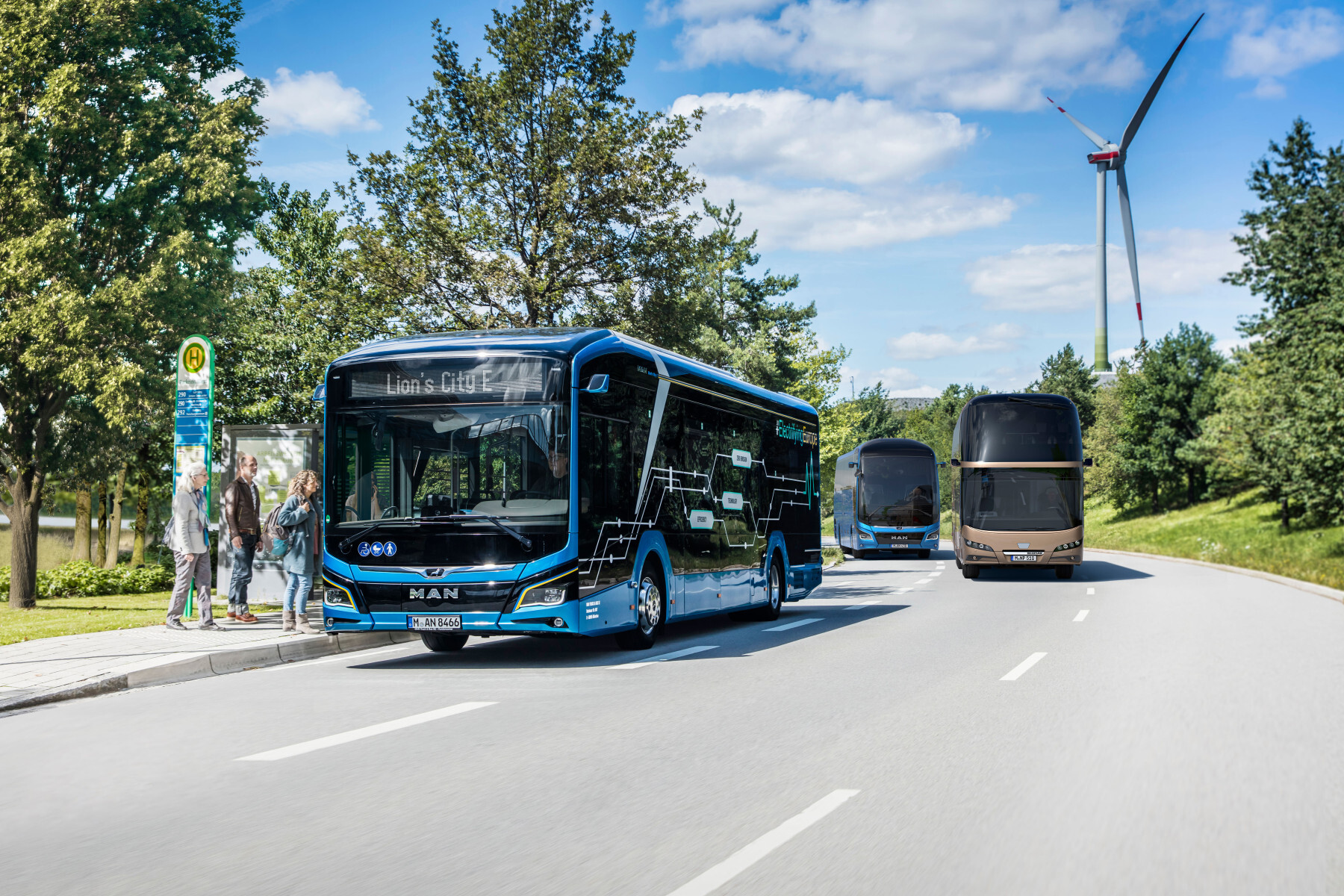 MAN maakt indruk met efficiënt, veilig en milieubewust modellenprogramma tijdens Busworld Europe 2023